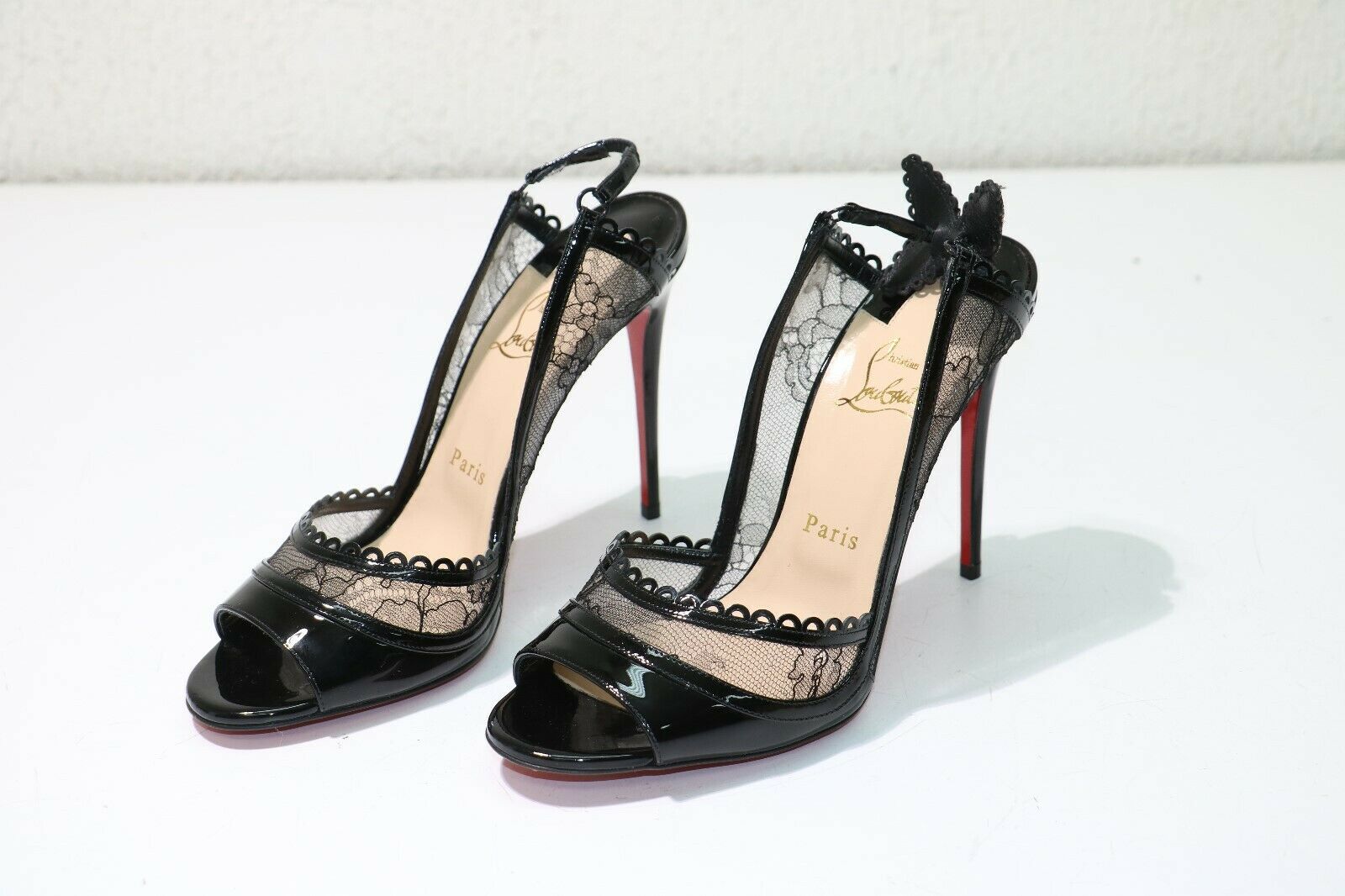 Christian Louboutin Hot Spring 100 Chantilly - CM47 - Sz: 38.5