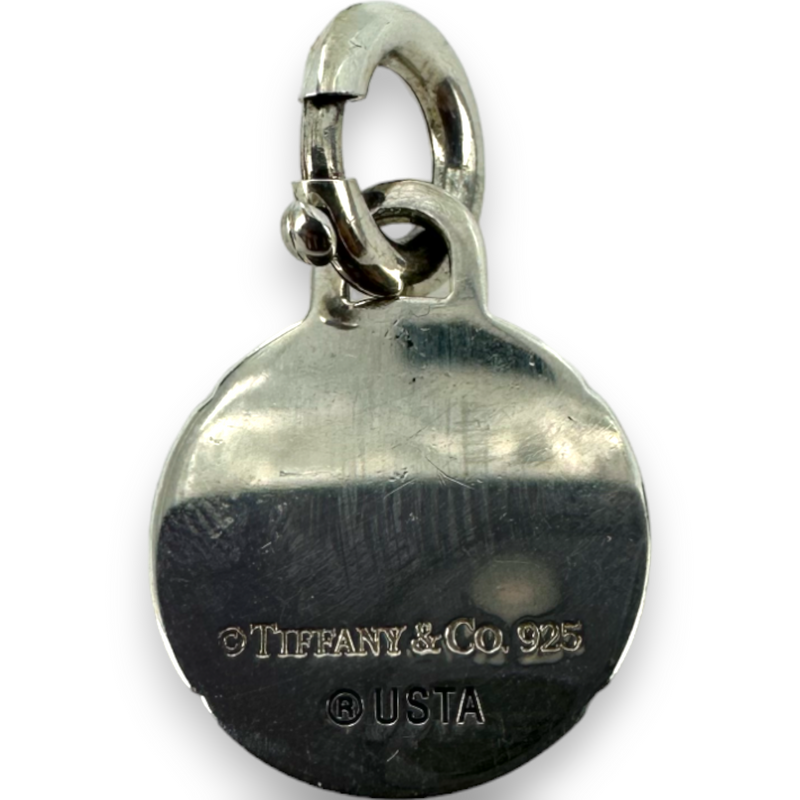 Collectable Tiffany & Co 925 Sterling Silver USTA 2007 Tennis Ball Charm Pendant