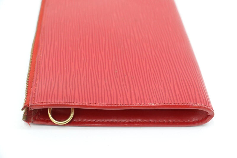 Louis Vuitton Epi Leather Red Pochette AR1004