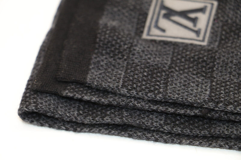 Louis Vuitton Petit Damier Scarf M70028 - Black