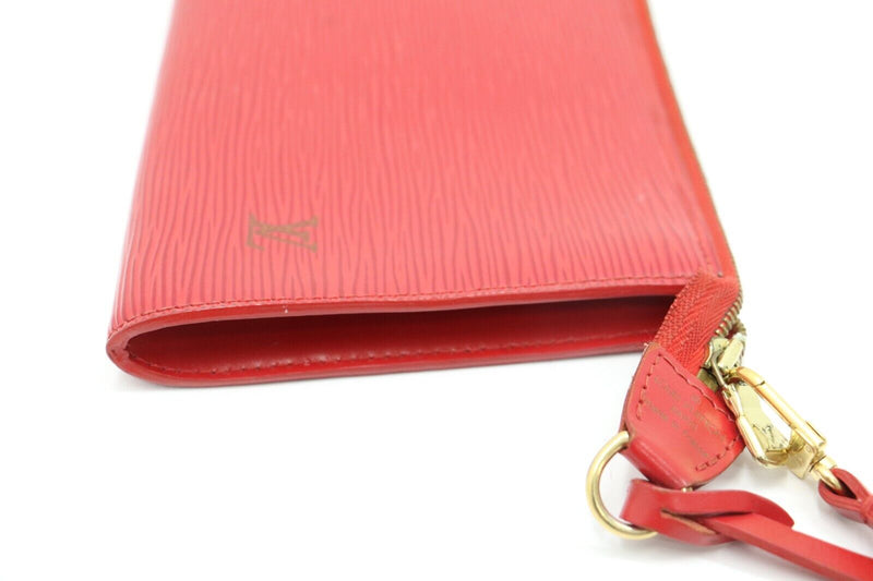 Louis Vuitton Epi Leather Red Pochette AR1004