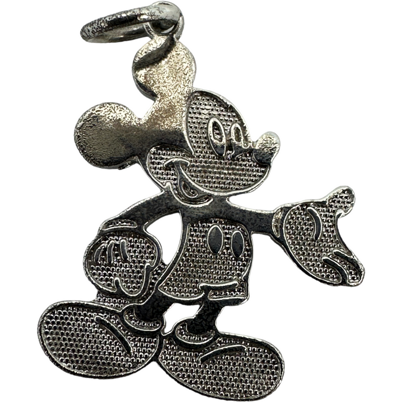 Disney Sterling Silver 925 Mickey Mouse Charm Pendant