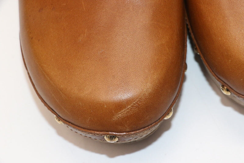 LOUIS VUITTON COTTAGE CLOG MULE COGNAC - EU 41 US 11