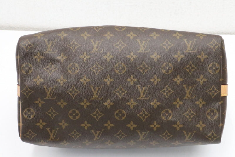 Louis Vuitton Speedy Duffle 35 Brown Canvas Monogram CT3290