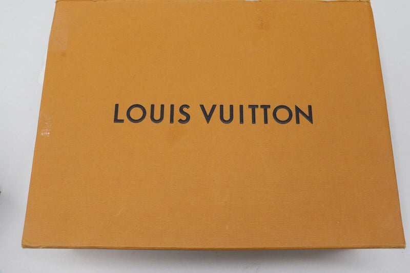 LOUIS VUITTON COTTAGE CLOG MULE COGNAC - EU 41 US 11