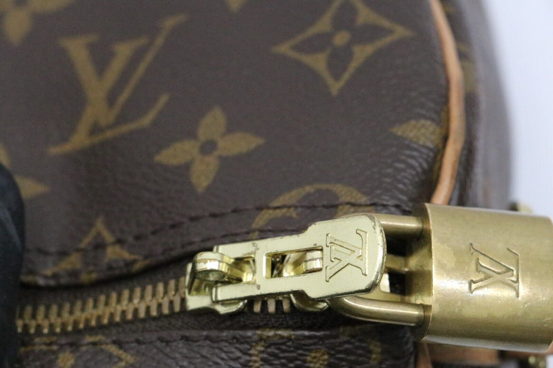 Louis Vuitton Speedy Duffle 35 Brown Canvas Monogram CT3290