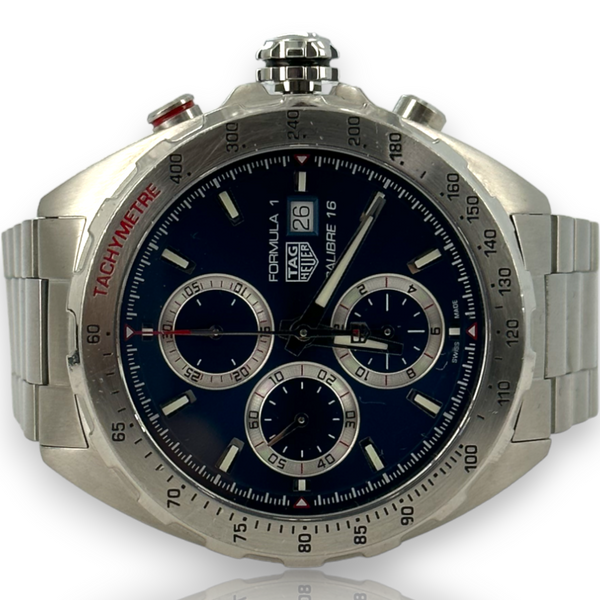 TAG Heuer Formula 1 Calibre16 CAZ2015 44mm Chronograph Steel Watch