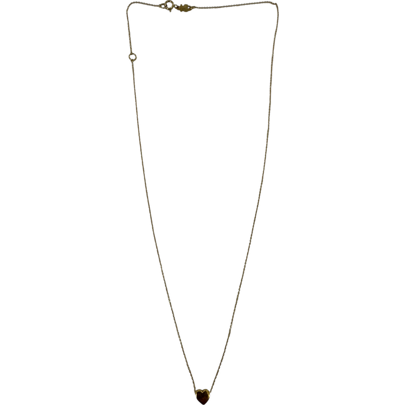 TOUS Sweet Dolls XXS Small Heart Necklace 18KT 750 Yellow Gold