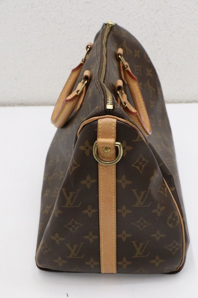 Louis Vuitton Speedy Duffle 35 Brown Canvas Monogram CT3290