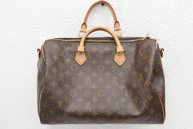 Louis Vuitton Speedy Duffle 35 Brown Canvas Monogram CT3290