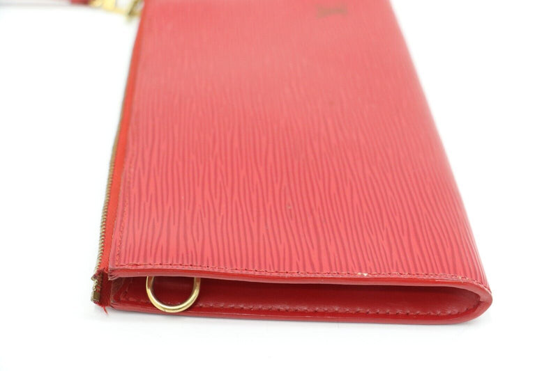 Louis Vuitton Epi Leather Red Pochette AR1004