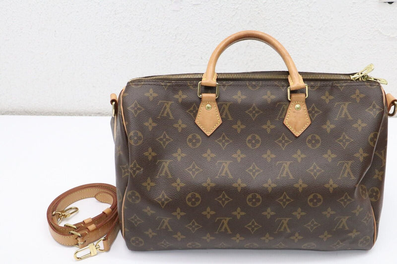 Louis Vuitton Speedy Duffle 35 Brown Canvas Monogram CT3290