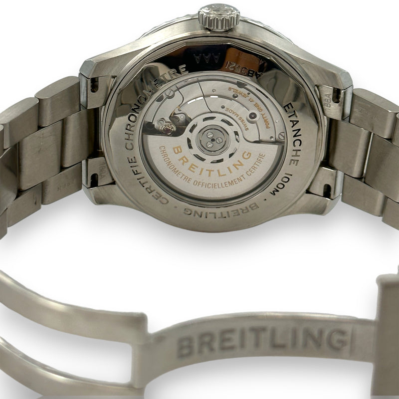 Breitling Navitimer 8 B35 AB3521 43mm Stainless Steel Watch B&P