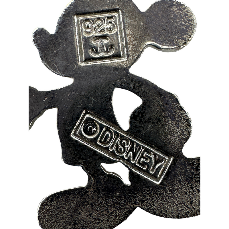 Disney Sterling Silver 925 Mickey Mouse Charm Pendant