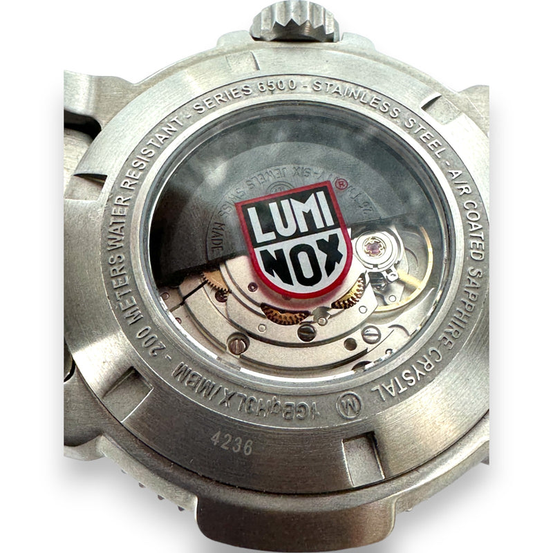 Luminox Modern Mariner 6500 49mm Stainless Steel Watch Box Papers