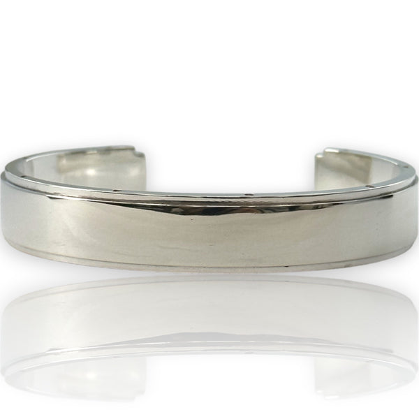 Tiffany & Co Metropolis 7.5" Cuff Bangle Bracelet 925 Sterling Silver