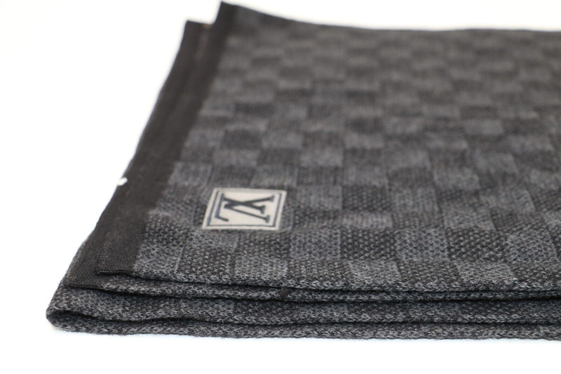 Louis Vuitton Petit Damier Scarf M70028 - Black