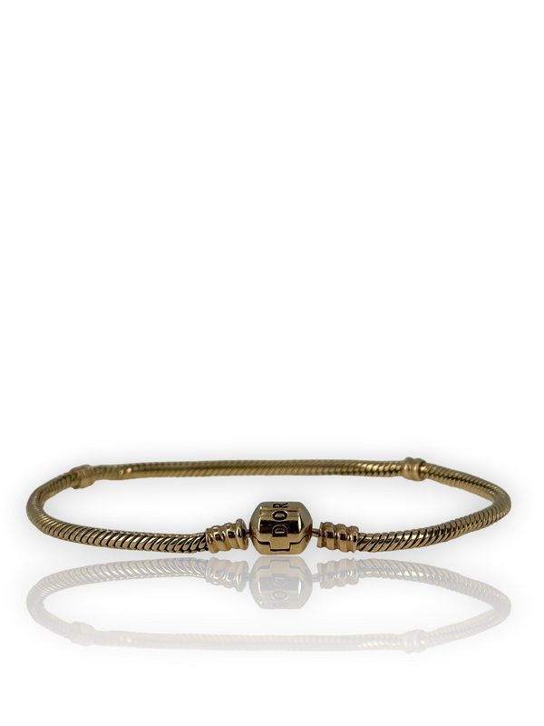 Pandora Moments Snake Chain 14k 585 Yellow Gold G585 Bracelet Retail 8.3" $2675