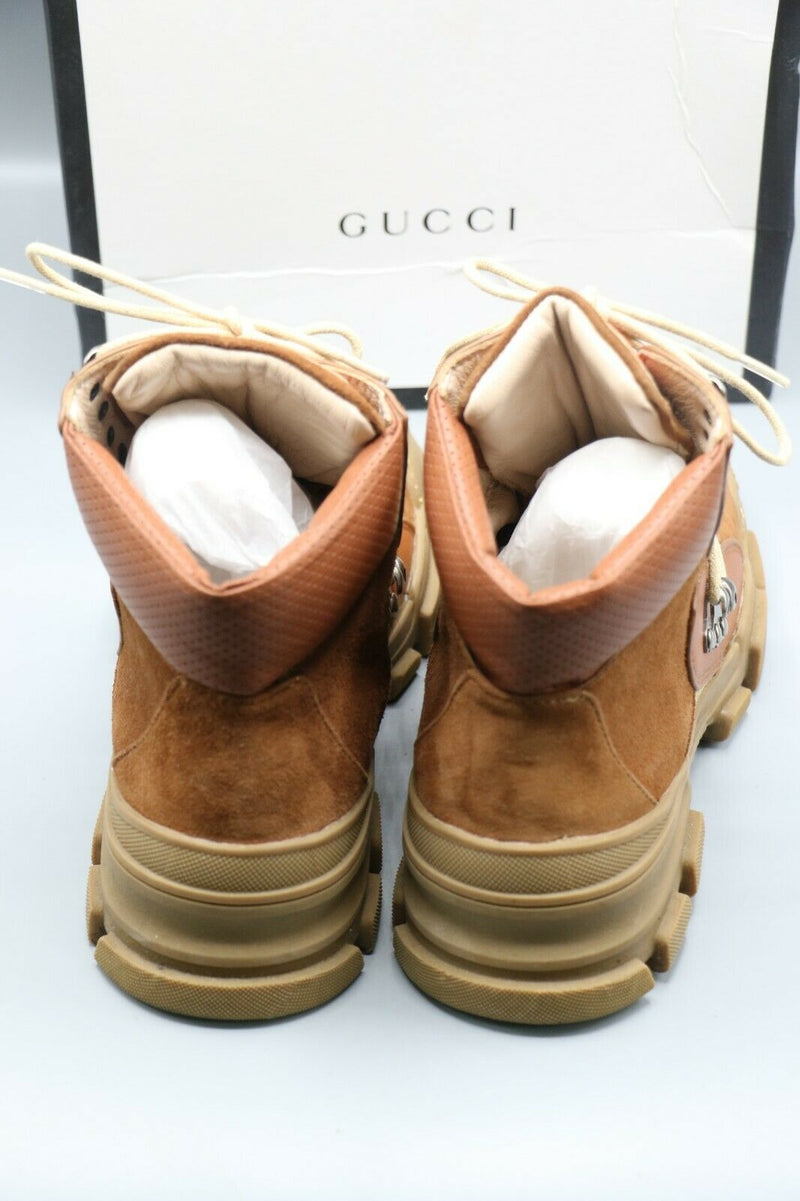 Gucci, Shoes, Gucci Flashtrek Logo Winter Boots Men Sz Gucci