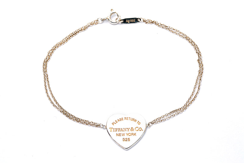 Return to Tiffany® Silver Heart Tag Bracelet